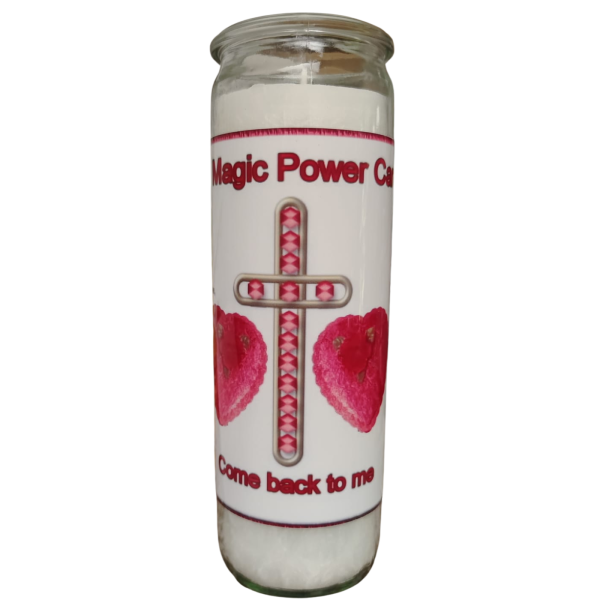 Come back to me Power-Glaskerze